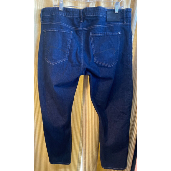 Mavi Zach Jeans Mens 33x32 Blue Denim Straight Leg Dark Wash - Picture 5 of 9